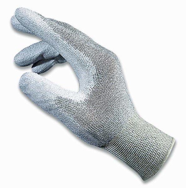 ESD PU Handschuh aus Nylon/Kupfer