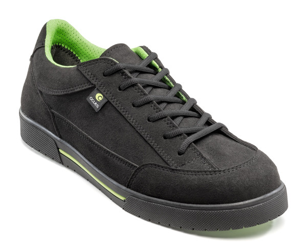 Ocuts fiber black safety shoe