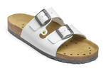 Footbed-sandal white, ESD