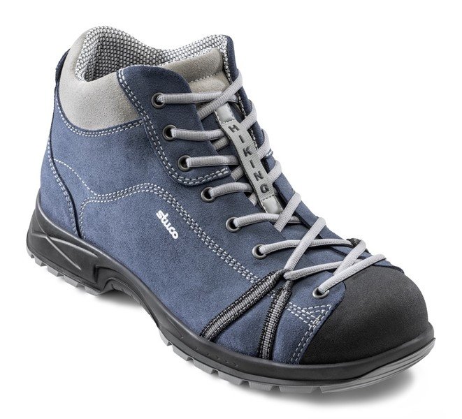 Hiking high blue S3, safety shoe
